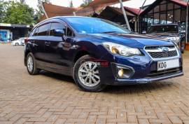 Subaru Impreza Dark Blue 2014